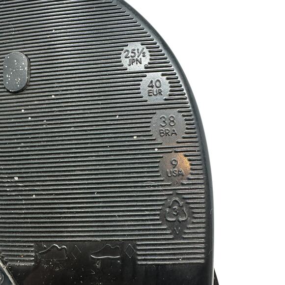 Melissa Harmonic Bow Flip Flop Thong Sandals Black Size US 9 - Picture 14 of 14